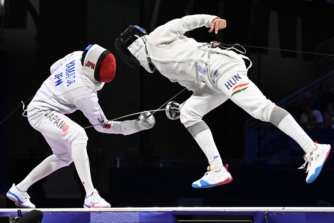 Hungarian men's epee team wins Hungary's second gold