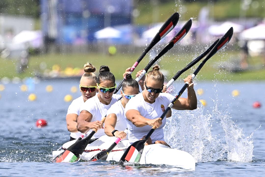 Hungarian women's kayak four won bronze at Paris Olympics