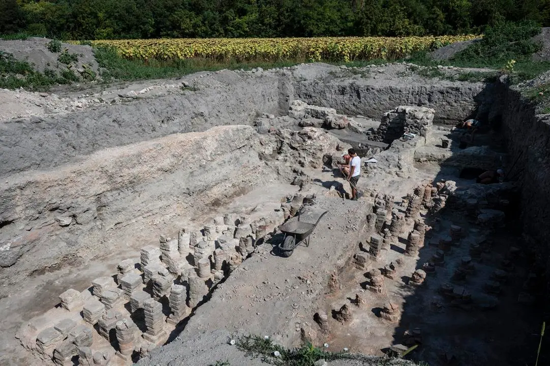 One of the biggest Roman soldiers' and citizen town, legio camp excavated in Hungary