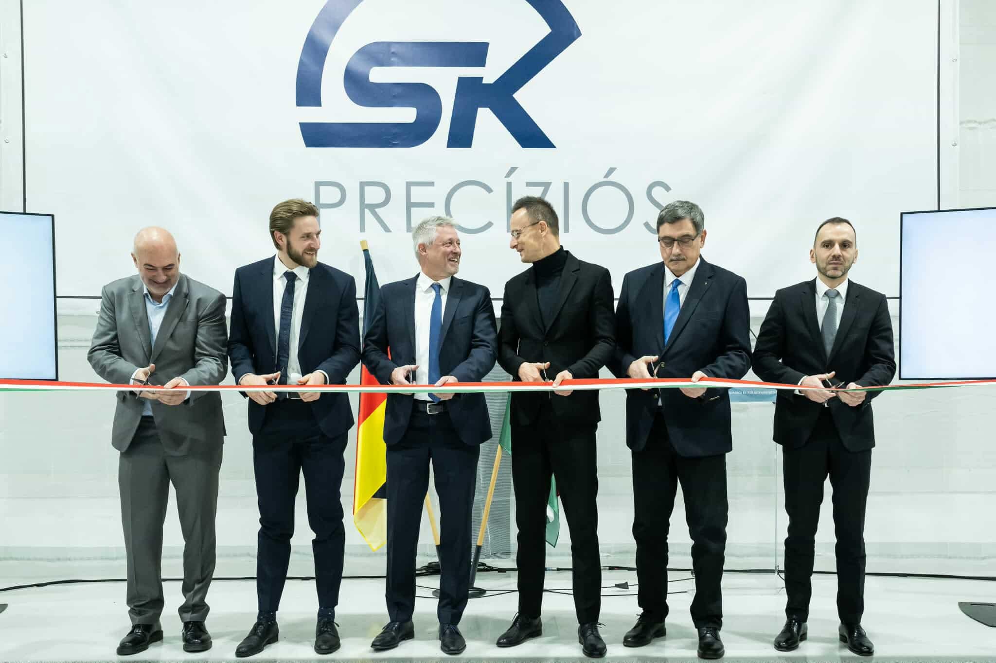 1 new plant and a new production hall inaugurated just today
