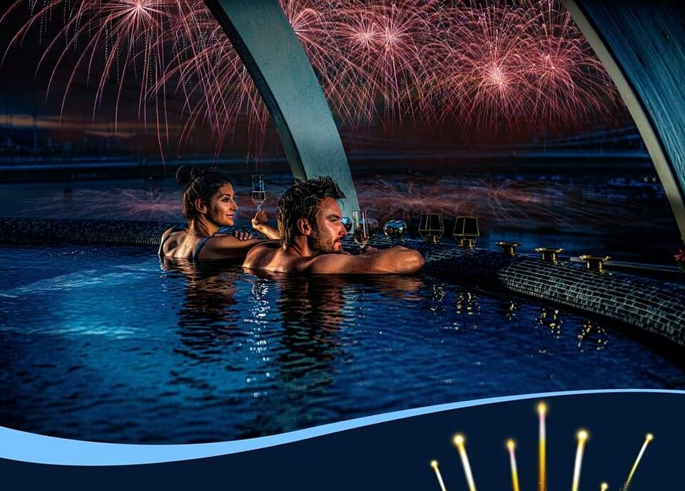 Rudas thermal baths New Year's Eve