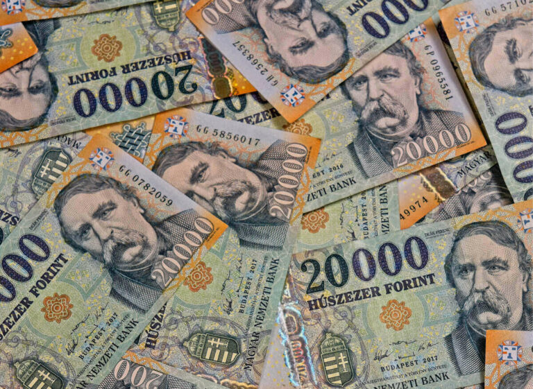 HUF 20000 Hungarian banknote forint