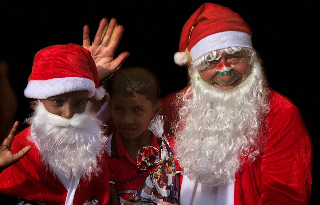 Hungarian Santa in Sri Lanka