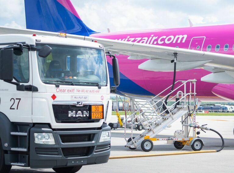 Budapest Airport new aviation fuel