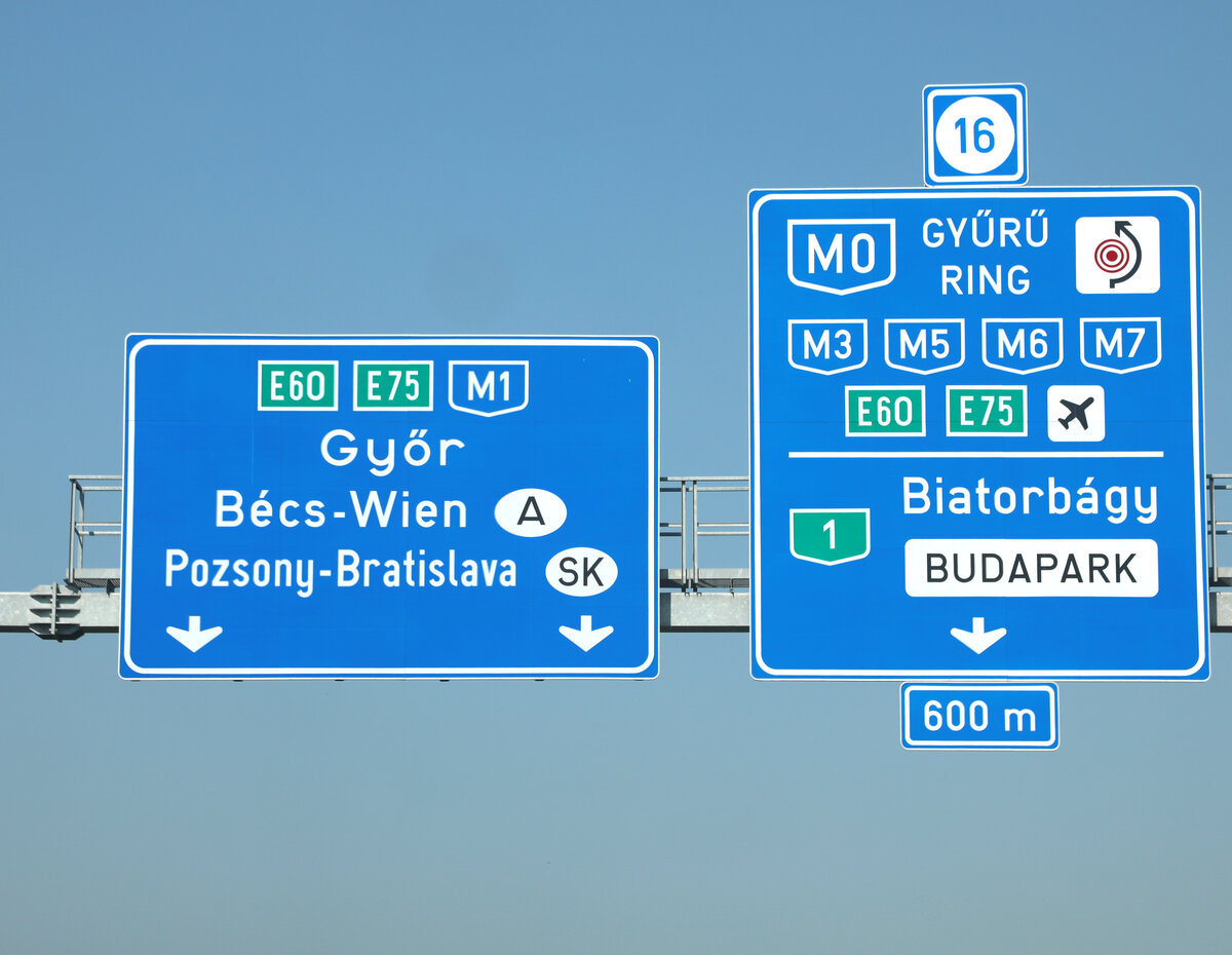 Hungarian motorway