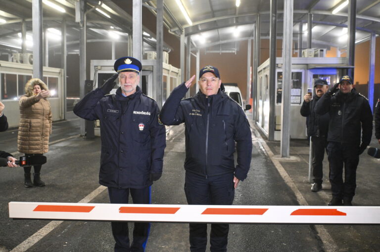 Romania Hungary bordor control Schengen Hungarian police