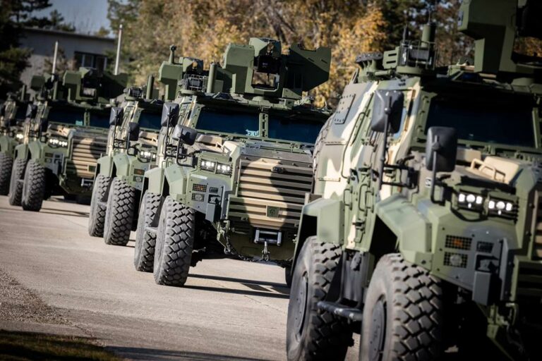 You may bump into British military convoys on the Hungarian roads next week