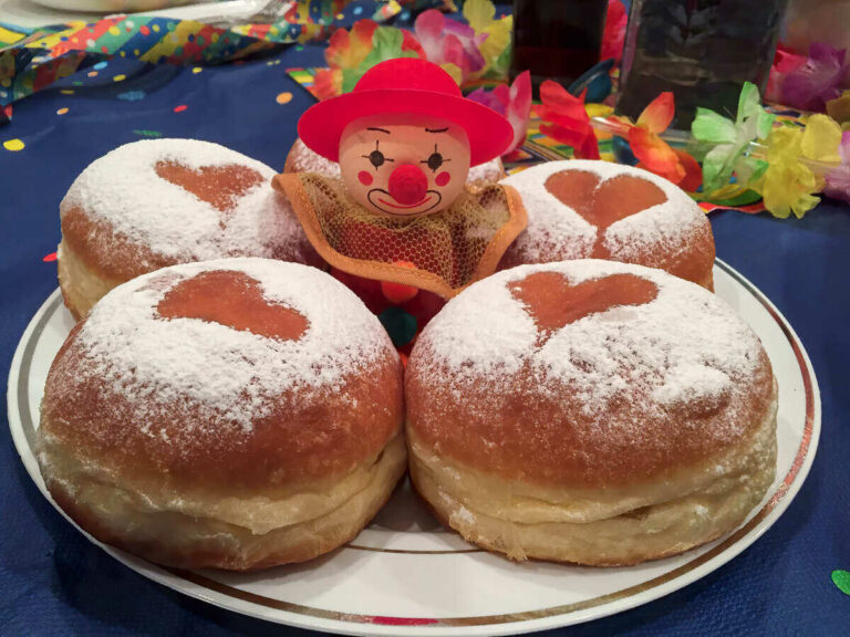 Carnival doughnut Hungarian snack