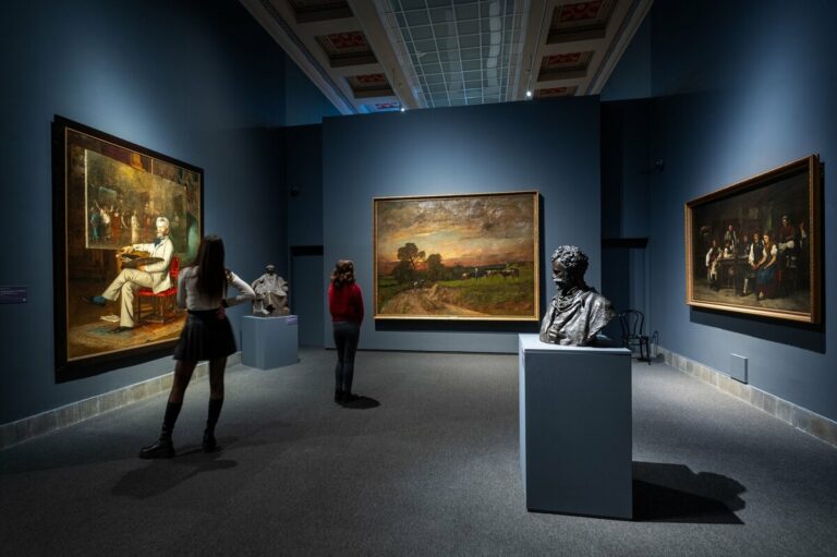 Museum of Fine Arts Munkácsy galleries in Budapest