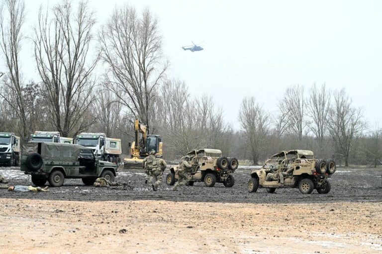 One of Central Europe's biggest barracks near Szolnok