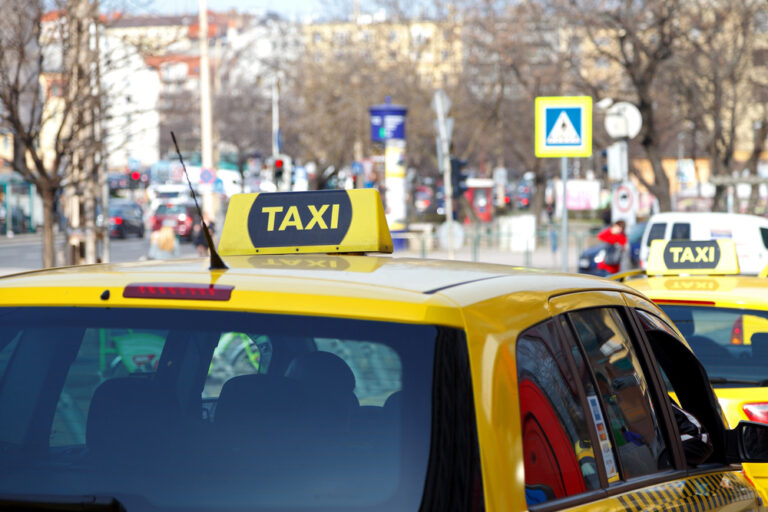 taxi demonstration protest budapest