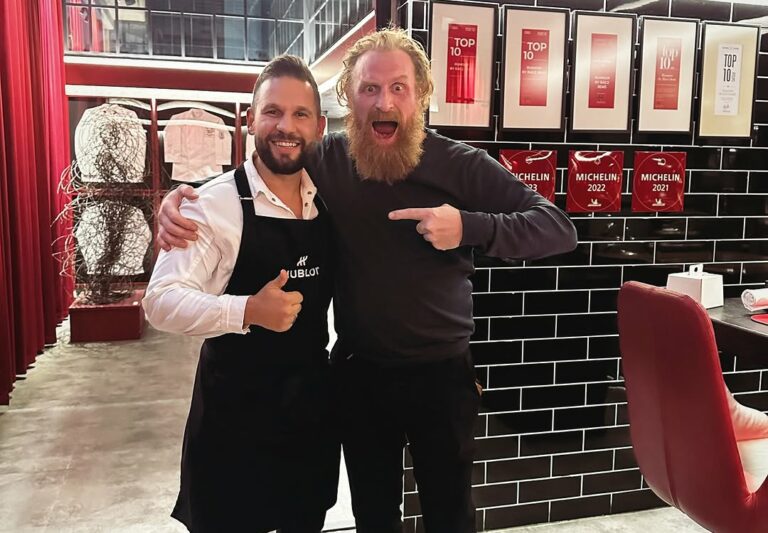 GOT actor in Hungarian star chef's Michelin-star restaurant