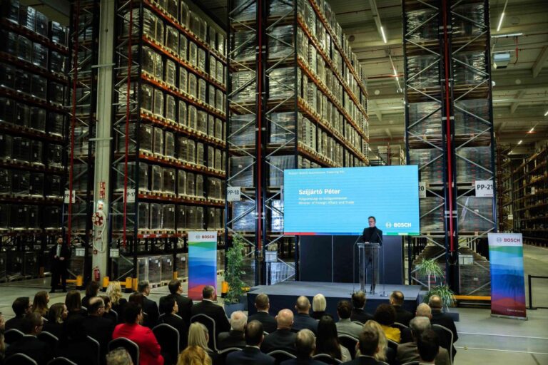 Huge logistics and distribution centre of German giant inaugurated in Hungary fitch