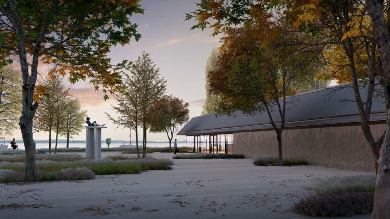 Iconic ferry terminals at Lake Balaton will be beautifully renewed