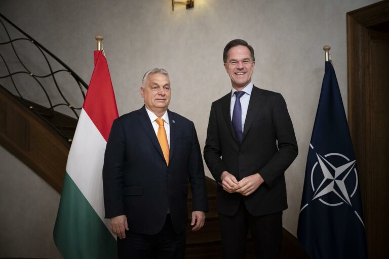 PM Orbán & NATO's Rutte Hungarian Jets to Guard Baltic Airspace and Strengthen Defence