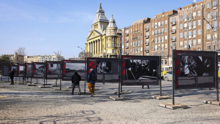Roma murders commemoration Budapest