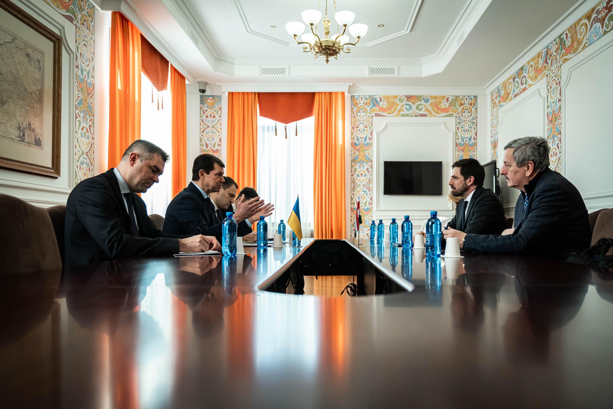 Ukrainian leaders visit Kyiv