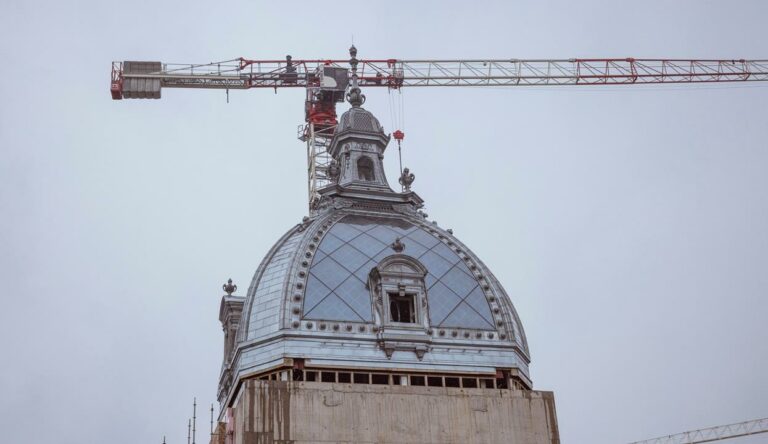 Buda Castle renovation