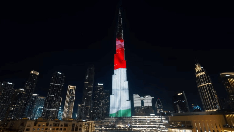 Burj Khalifa on 15 March