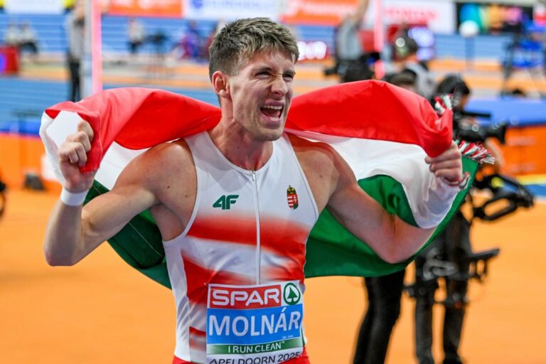 Historic Hungarian victory sprinter reclaims European Championship title after 40 years