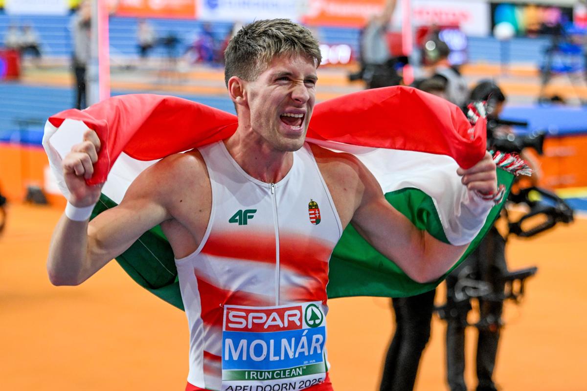 Historic Hungarian victory sprinter reclaims European Championship title after 40 years