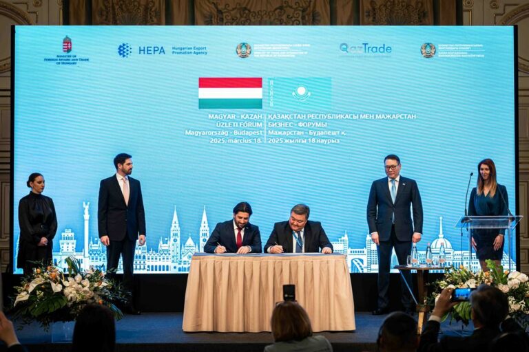 Hungarian, Kazakh business leaders meet in Budapest
