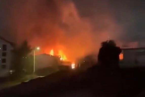 North Macedonia blaze FM Szijjártó