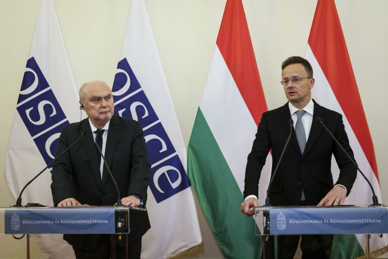 OSCE Secretary General Feridun Sinirlioglu