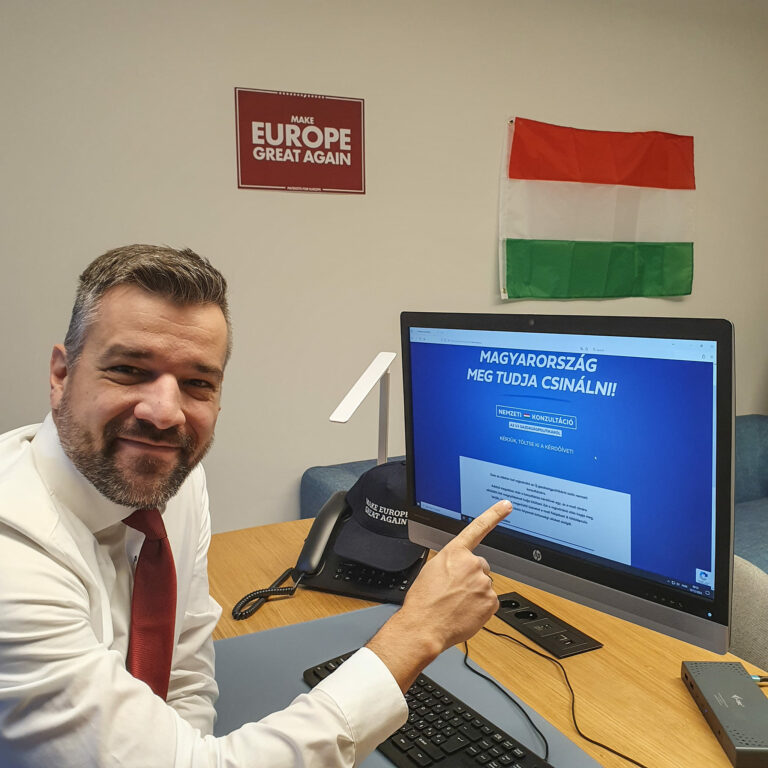 PM Orbán's MEP András László USAID