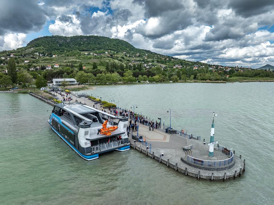 Passenger shipping season started at Lake Balaton