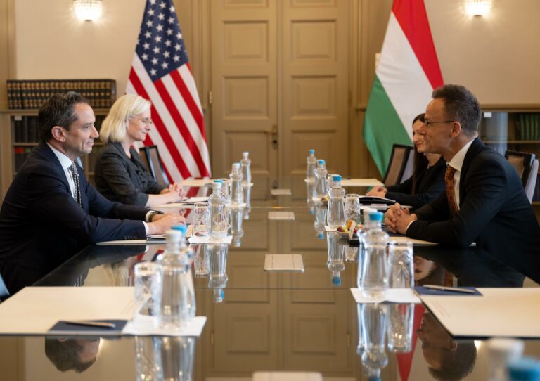 US embassy chargé d'affaires Palladino held talks with Hungarian foreign minister
