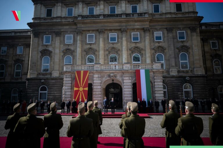 Viktor Orbán and his North Macedonian counterpart