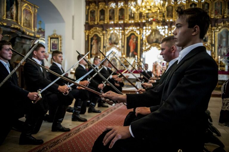 Armed Honor Guard, Easter Vigil, Hungarian Church, Jesus Christ, Tradition, Hajdúdorog