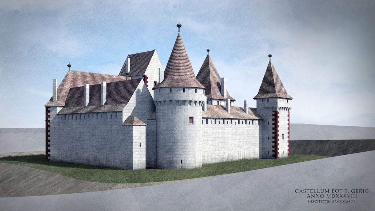 Botszentgyörgy castle Nagykanizsa reconstruction historical landmark