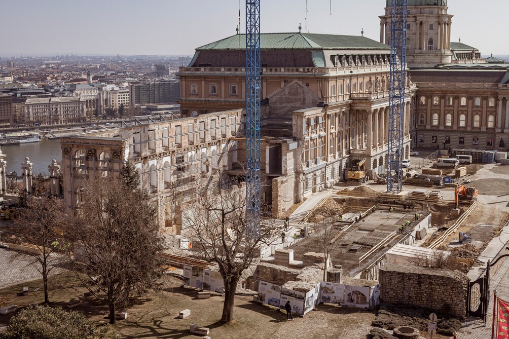 Buda Castle Royal Palace trophies National Hauszmann Program