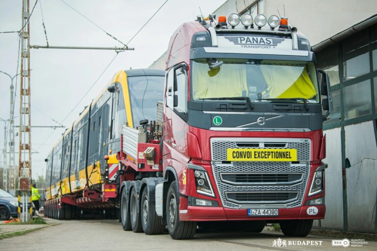 CAF trams in Budapest