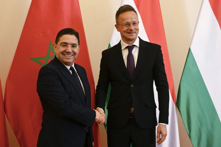 Hungarian and Moroccan foreign ministers Morocco