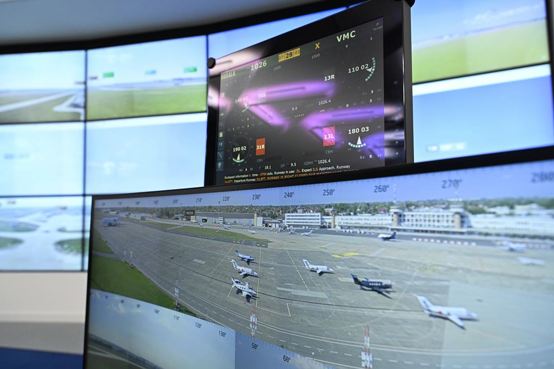 New remote tower control system serves Budapest Airport