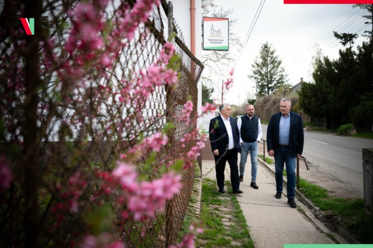 PM Viktor Orbán on tour in small villages