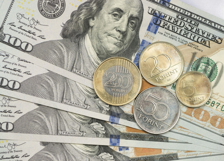 USD HUF dollar forint hungarian forint