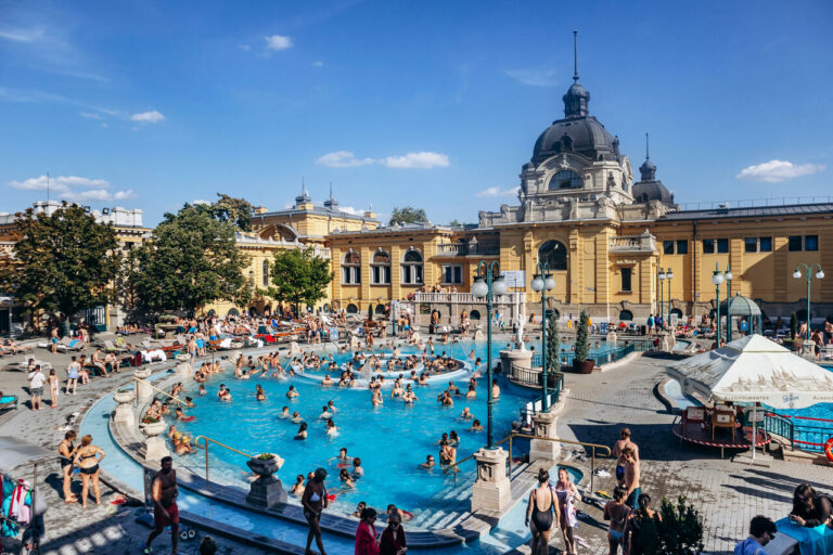 Budapest Széchenyi bath health wellness Europe hungarian beaches
