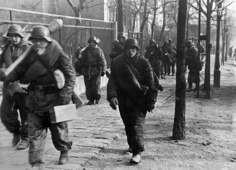 German soldiers in Budapest 1944