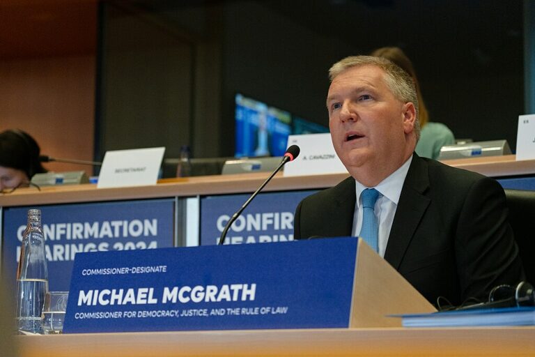 Michael McGrath Brussels Hungary rule of law