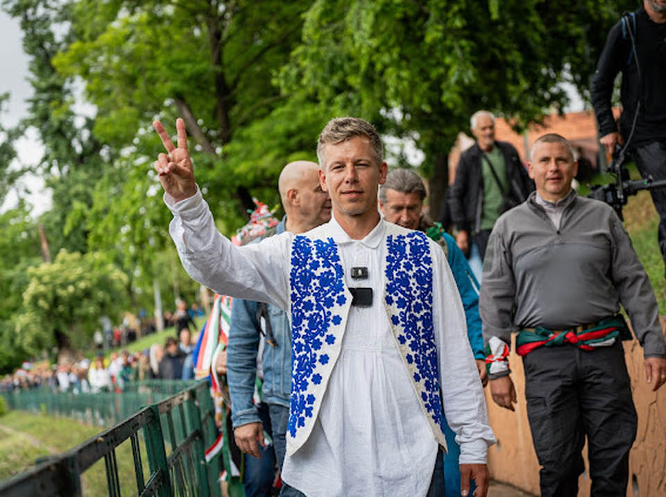 Péter Magyar in Nagyvárad tisza party