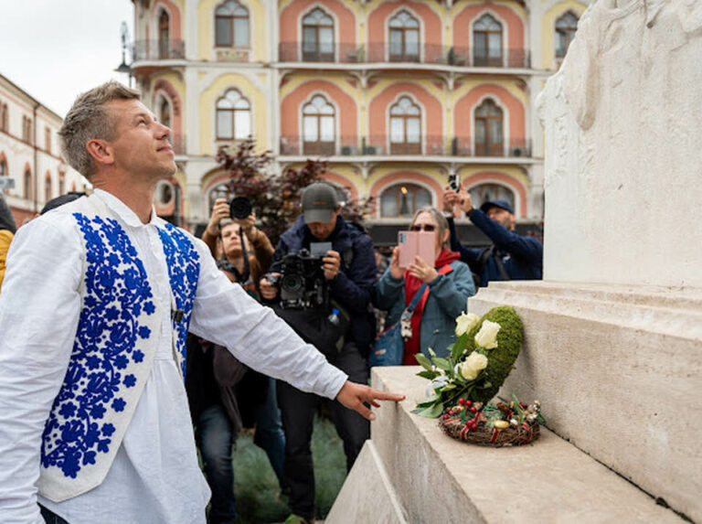 Péter Magyar arrives in Oradea