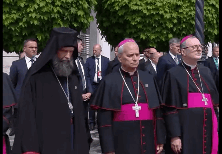 The newly-elected Pope Leo XIV in Budapest hungary news