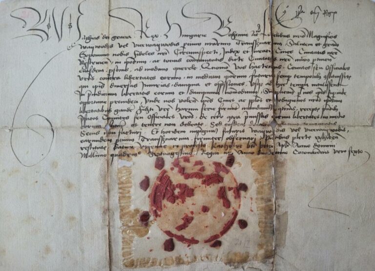 15th century document Matthias King Transylvania lost found