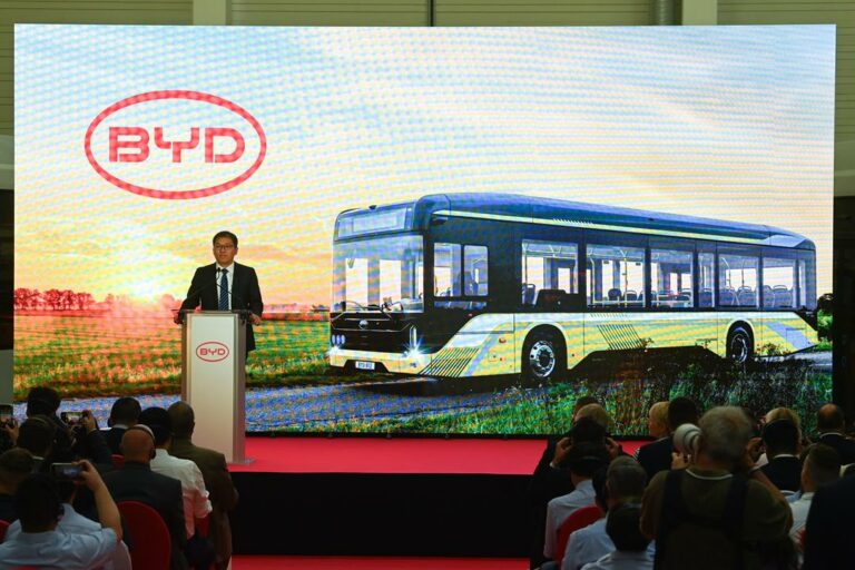 BYD plant in Kormárom