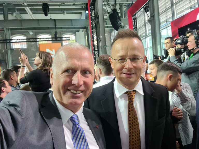 Georg Spöttle and Péter Szijjártó (Copy)