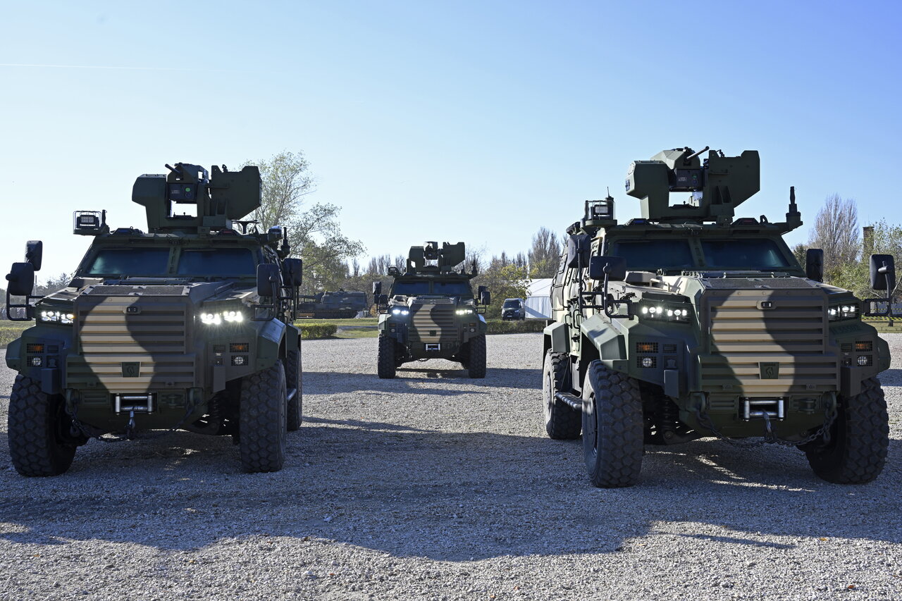 Gidrán armored vehicles Hungarian Armed Forces defense ministry Hungary